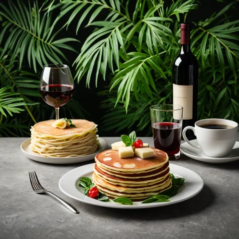 Foodbotanicalgreen3, Product Photography Of A Bowl Of Pasta,... — SDXL AI Prompt: foodbotanicalgreen3, product photography of a bowl of pasta, Surrounded by lush...