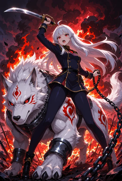 Mare From Maou Gakuin No Futekigousha, Human, Long Flowing S...
