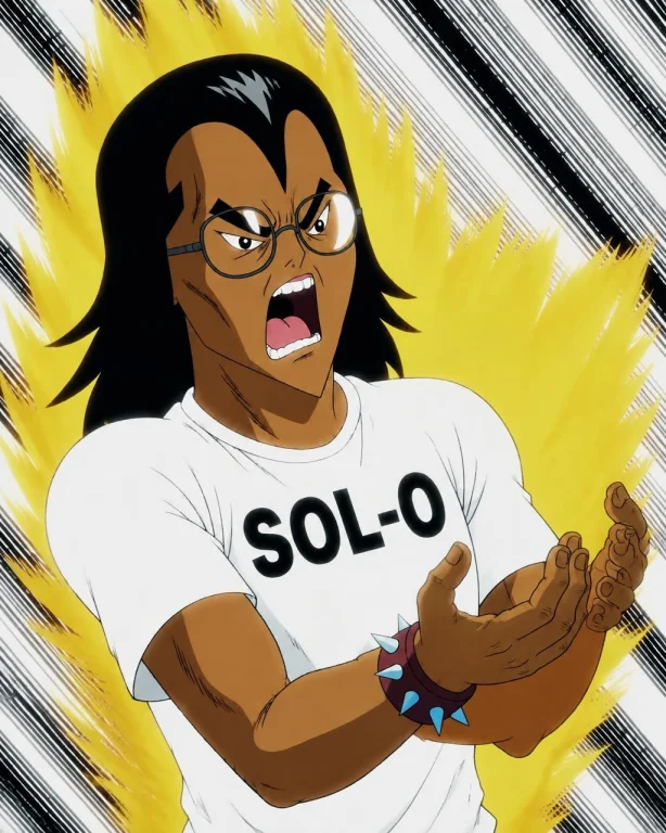 Change The Text On The Shirt To Sol-o And Remove The Cat, Le...