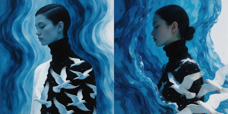 A Sharp Profile Emerges Through Cascading Cerulean Waves And...