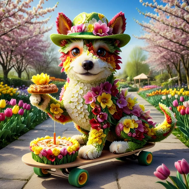 Lazyneg, Jaynl-tm, Made Of Tulips, Made Of Flowers Flower Do...