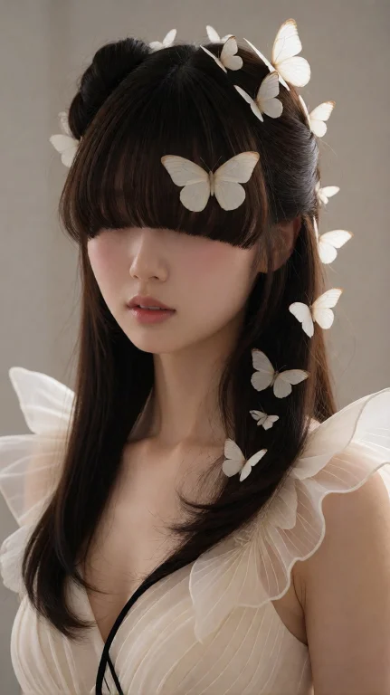 Butterfly Crown916ultra Photorealistic Live-action Beauty Ph...