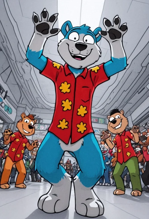 Sfw, Glenn, Cartoon, Man, Family Guy, Wearing A Fursuit, Wea...