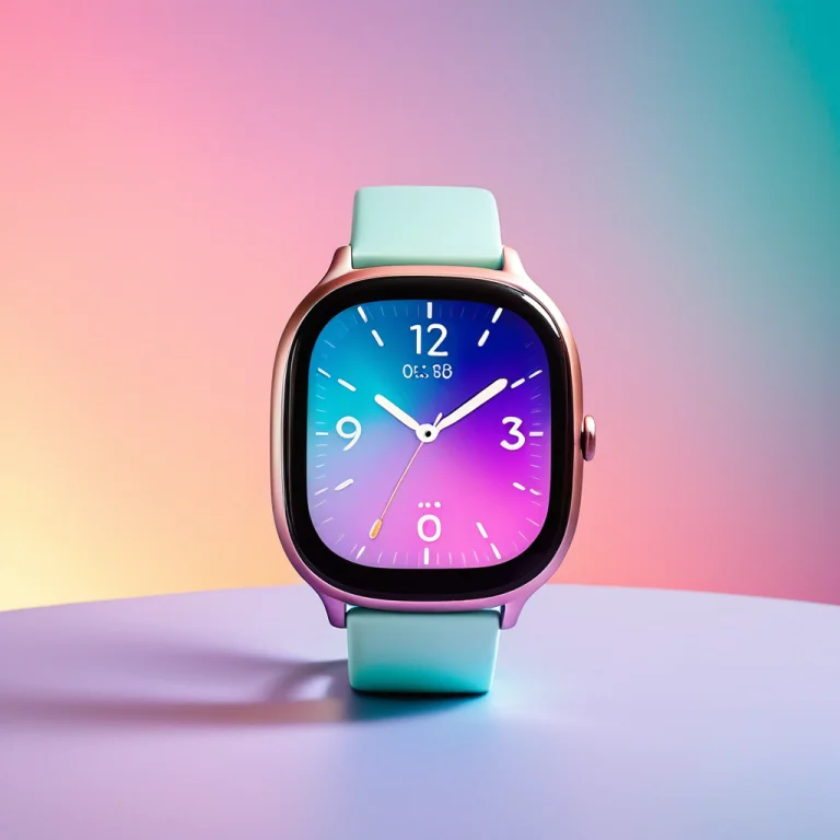 Loratechpastelgradientv10.80, Techpastelgrad, A Smartwatch A...