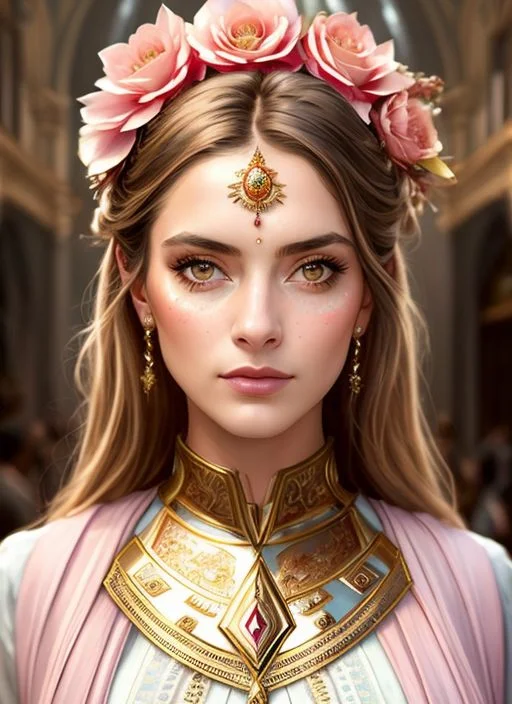 Style By Style-empire, Symmetry1.1 Portrait Of Floral1.05 A...
