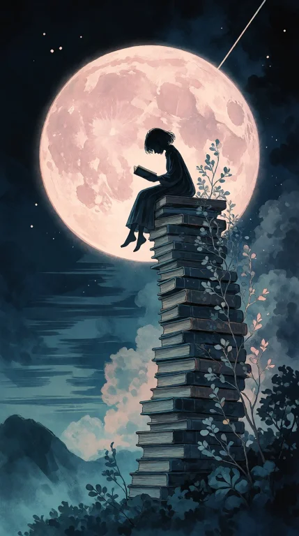 Njsw33t,zidiusart,studio Ghibli Dark Fairytale, A Minimalist...