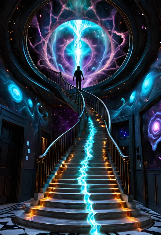 Lorabiolumins V10.85 Biolumens Universe, A Grand Spiral Stai...