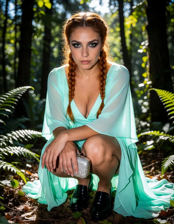 A Mature Latina Woman With Brown Skin, A Pear-shaped Build,...