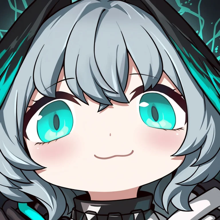 Chibi1.5, Portrait, Close-up, Smile, 3, Looking At Viewer, H...