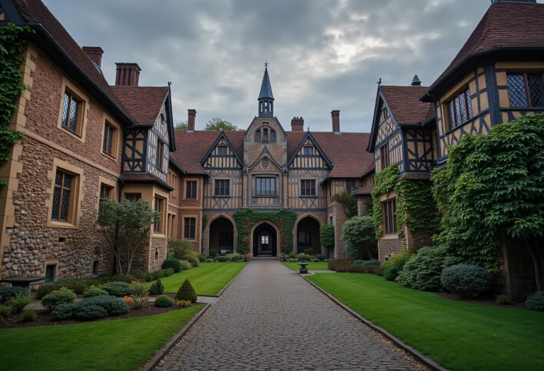 Loratudorarchitecturebuildingsfluxad0.8 Tudorarchitectur, Ve...