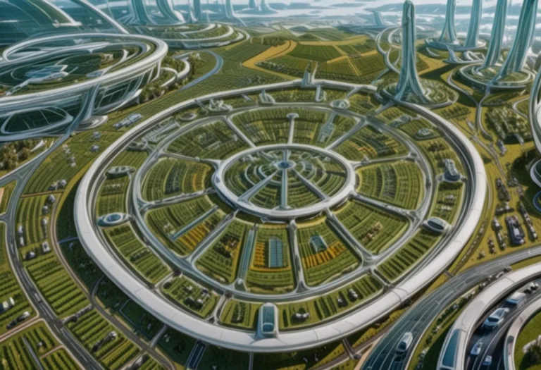A Sprawling Floating Spagfa, Agriculture, Arcologies, Archit...
