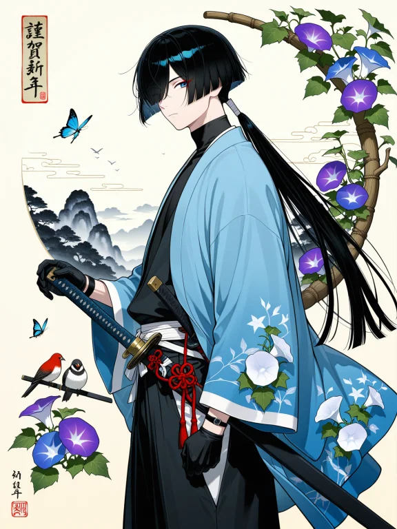 Masterpiece,best Quality,amazing Quality, From Side, 1boy, S...