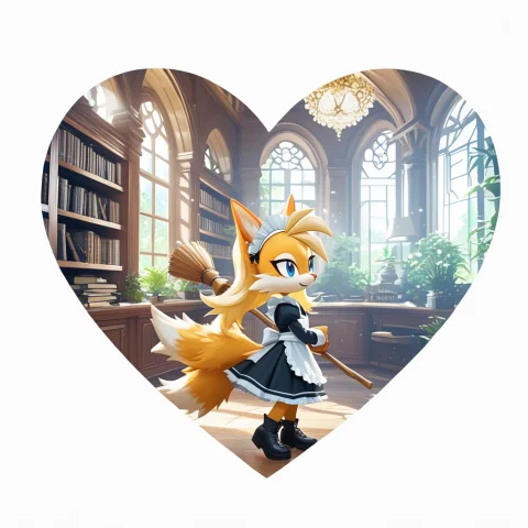 Anthro Vixen, Renafox, Flawless Orange Fur, Long Flowing Blo... — Stable Diffusion AI Prompt: anthro vixen, rena_fox, flawless orange fur, long flowing blonde hair, captivati...