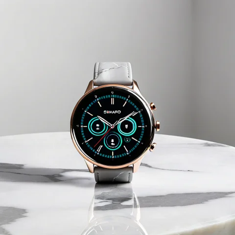 Loratechmarbleluxuryv10.80, Techmarble, A Smartwatch On Poli... — SDXL AI Prompt: , techmarble, a smartwatch on polished white marble with grey veining, soft brig...