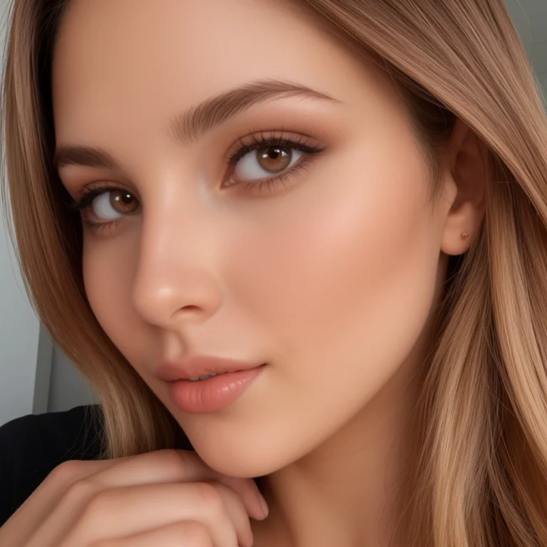 Attractive Woman, Selfie, Medium To Close Range Shot, High D...
