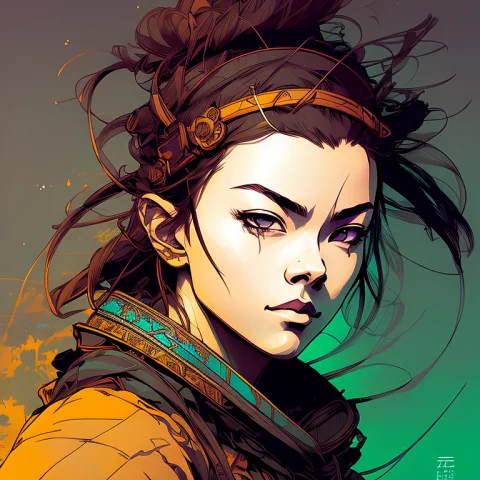 Nvinkpunk, Portrait Of An Ancient Samurai, Intricate, Elegan... — Stable Diffusion AI Prompt: nvinkpunk, portrait of an ancient samurai, intricate, elegant, highly detailed,...