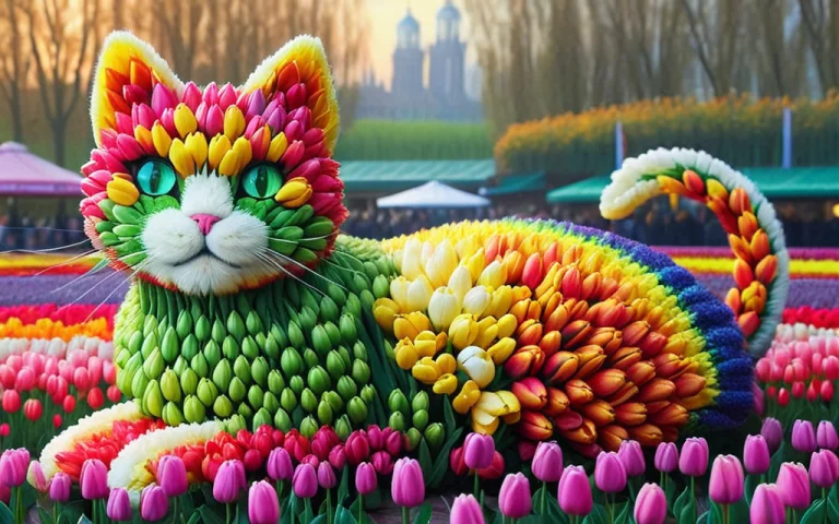 Jaynl-tm, Loratulipmania1 Colorful, Luminous, Catgirl Made O...