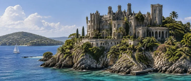 Villa Gormenghast, On An Island Near Mustique