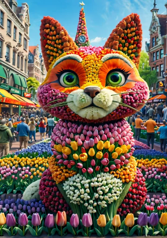 Zootopia Jaynl-tm, Made Of Tulips, A Majestic Made Of Tulip,...
