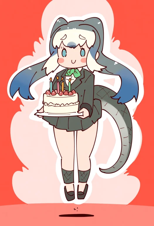 Coroha, Komodo Dragon Kemono Friends, Kemono Friends, 1girl,...