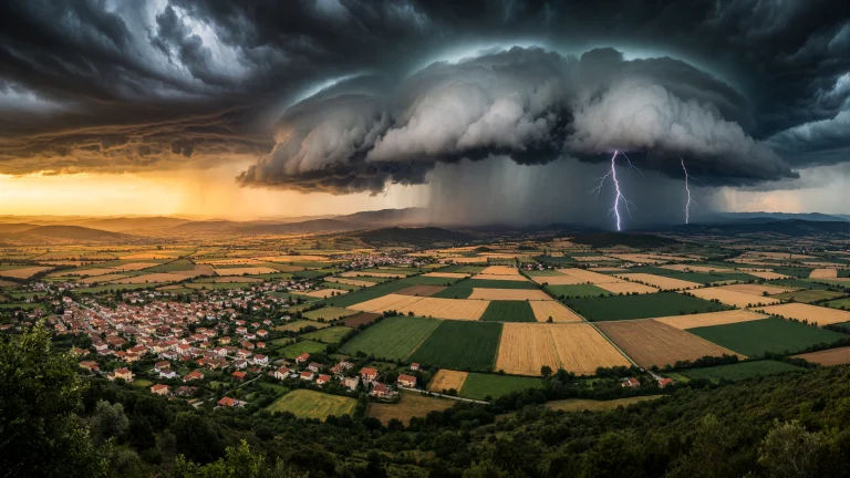 Ultra-photorealistic Cinematic Panoramic Landscape Photograp...