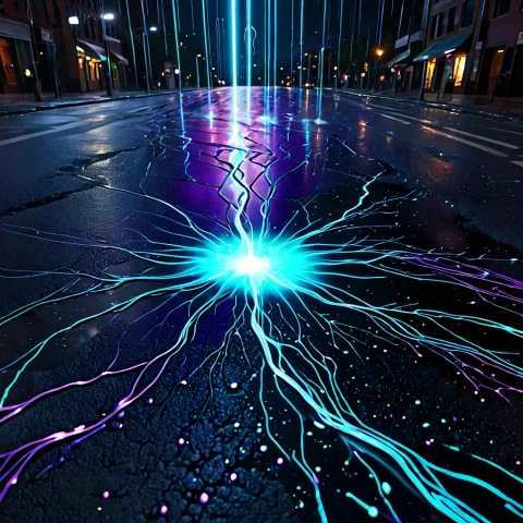 Bioluminescent Glow, Cosmic Glow, Tiny Bright Starry Details... — Stable Diffusion AI Prompt: bioluminescent glow, cosmic glow, tiny bright starry details scattered across th...