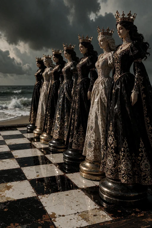 Taken From A Low Angle, Captures An Enchanting Scene Featuri...