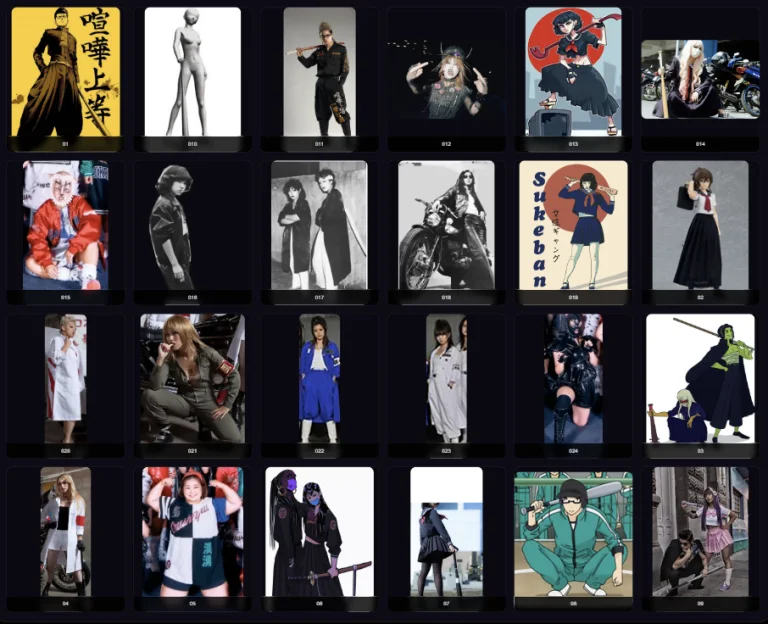 Yanki Pose Library