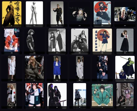 Yanki Pose Library — Stable Diffusion AI Prompt: yanki pose library