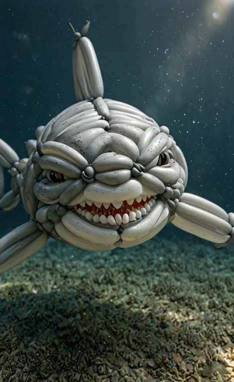 Nvnb4l0n, Medum Close Up, Shark, Underwater, 8k, Uhd,