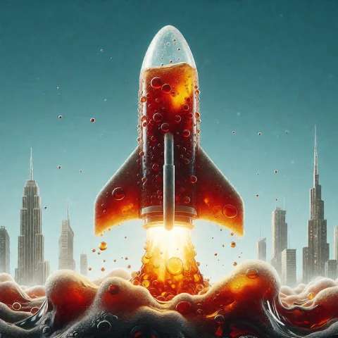 Generation Modekrea2txt2img Positive Promptliquid F1zz Rocke... — Stable Diffusion AI Prompt: Generation Mode:krea2_txt2img Positive Prompt:Liquid F1zz rocket Model:Krea-2 Tu...