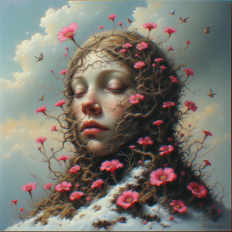 Break,snow-covered,haunting,entangled,clouds,frozen,tangled,...