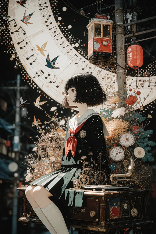 Zidiusart, Velnari, , An Elaborate 2d Japanese Graphic Art C...