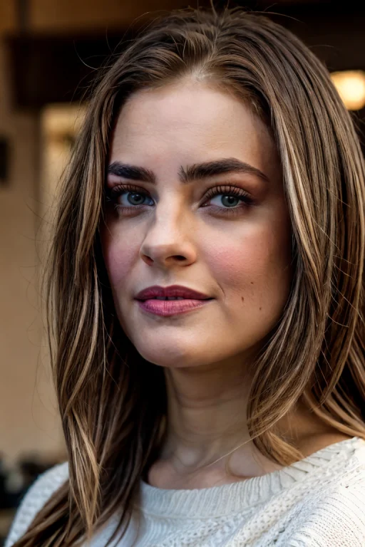 Raw Photo, Photorealistic, 1girl, Beautiful Face, Natural Sk...