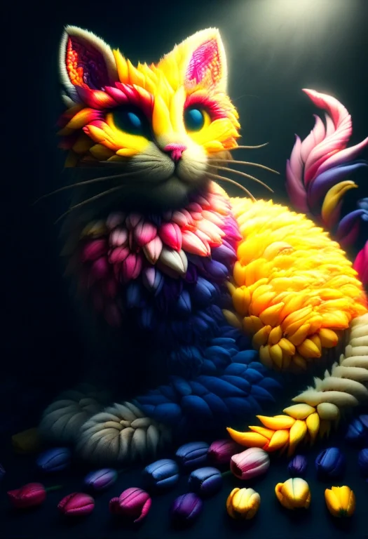 Masterpiece, Best Quality1.3, Surreal Digital Art, A Majesti...