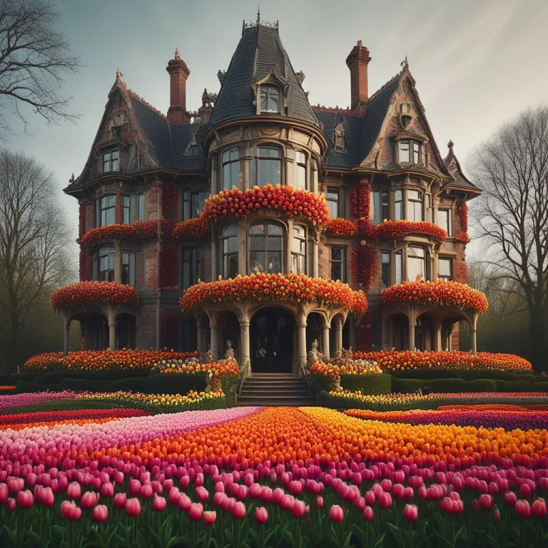 Jaynl-tm, Made Of Tulips, A Mansion