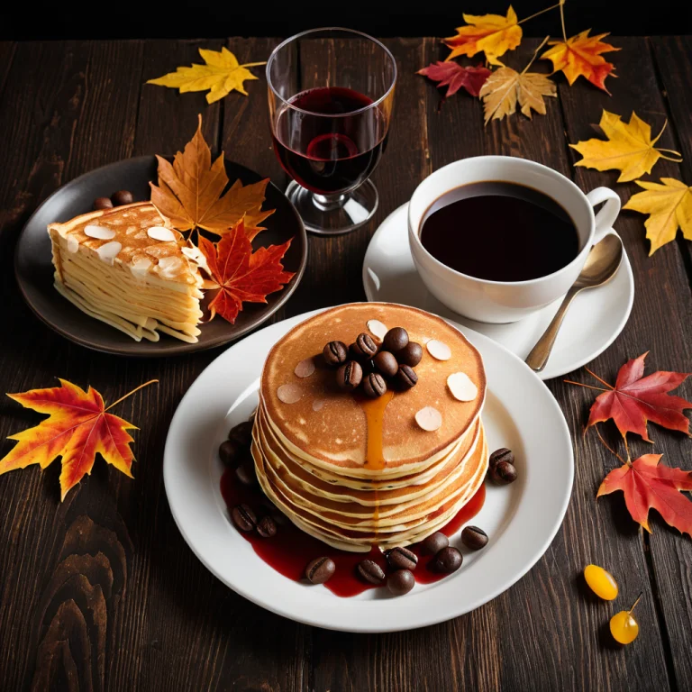 Foodautumnleaves4, Product Photography Of A Cup Of Coffee, S...