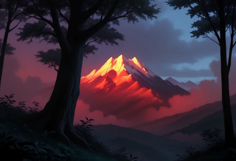 Outdoors, Detailed Landscape, Sharp Details, Beautiful Shado...