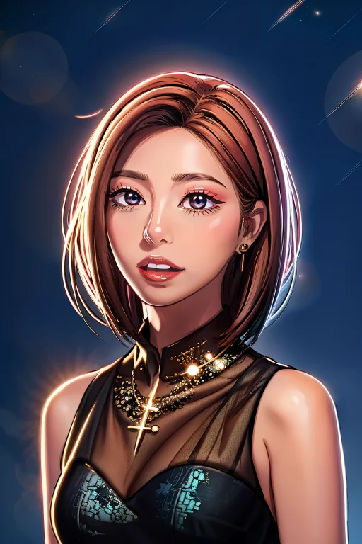 1girl, Loraparkh0.7 Parkh, Vector Art, Fashion Shot Of A Mas...