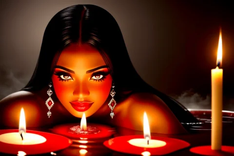 Intricately Detailed, Professional Photograph, A Beautiful C... — Stable Diffusion AI Prompt: Intricately detailed, professional photograph, a beautiful Congolese vampire que...