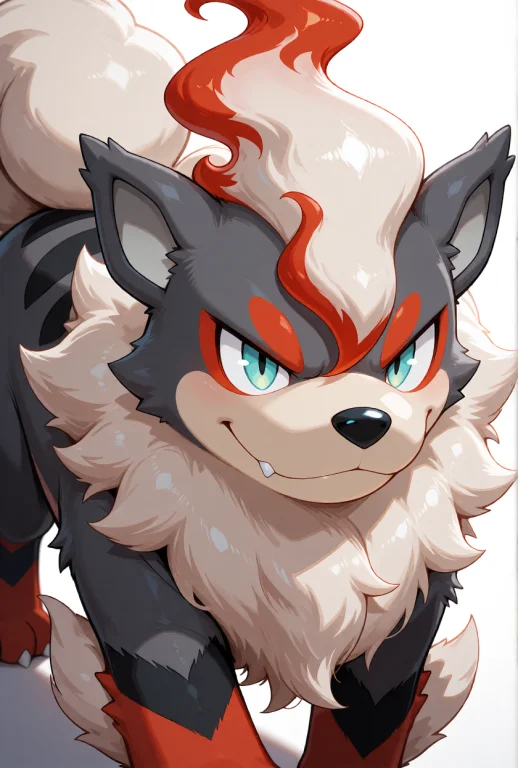 Hisuian Growlithe From Pokemon Legends Arceus, A Canine Poke...