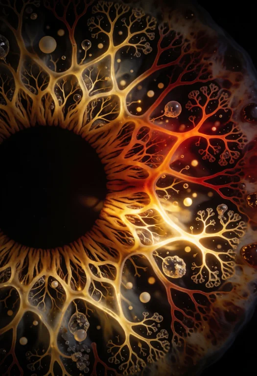 Abstract Biological Macro-photography, A Hyper-detailed Cros...