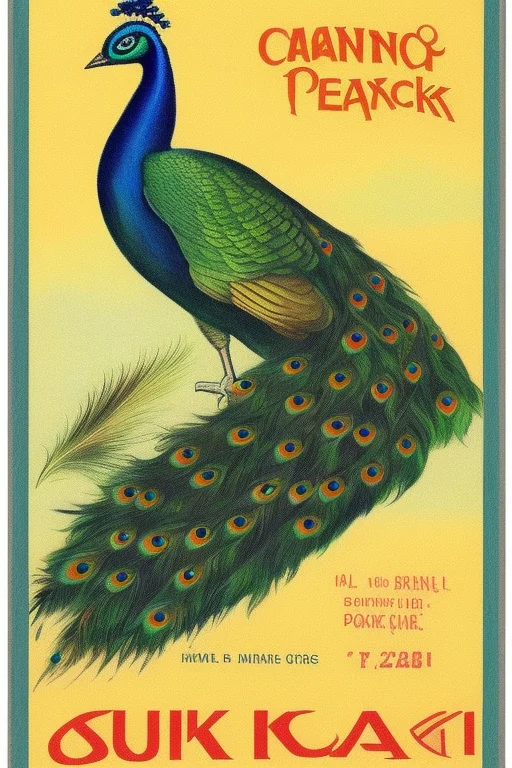 Cigarette Packaging With A Peacock Hypernetchinprop1