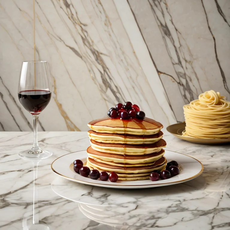 Foodmarblegold2, Product Photography Of A Stack Of Pancakes,...