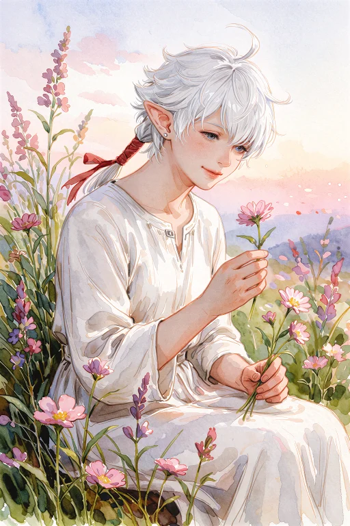 Alisaieffxiv, An Ethereal Storybook Watercolor And Gouache I...