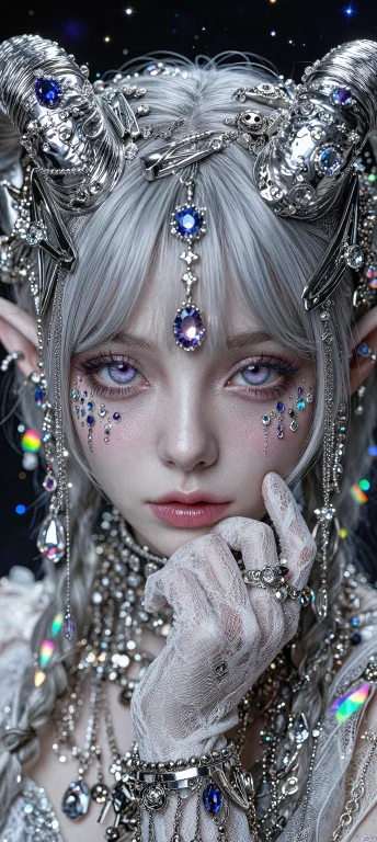4k Ultra-realistic, Highly Detailed Macro Close-up Portrait...