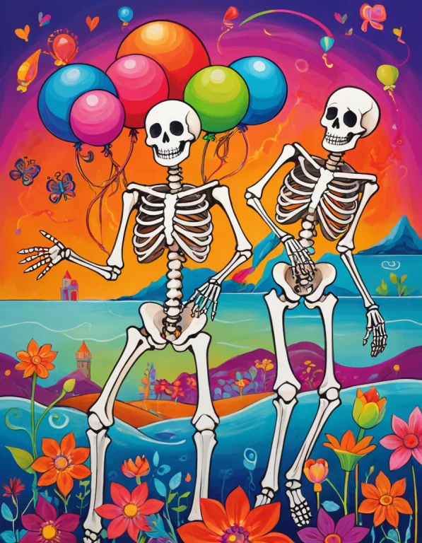 Whimsical And Playful, Skeletons,sensitivity, Imaginative, F...