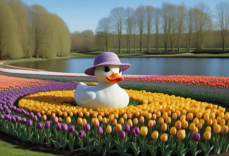 Jaynl-tm, Made Of Tulips, A Patient Anthropomorphic Rubber D...