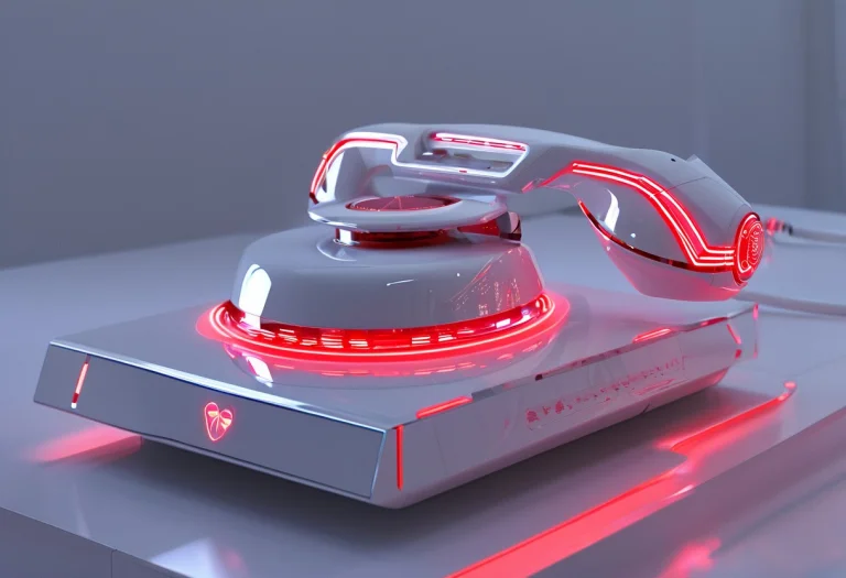 Whiteember, A Vintage Rotary Telephone Morphed Into Ultra-mo...