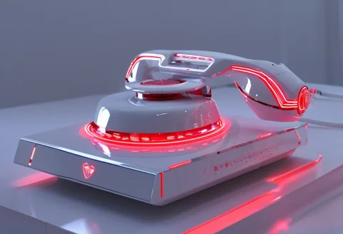Whiteember, A Vintage Rotary Telephone Morphed Into Ultra-mo... — SDXL AI Prompt: WhiteEmber, A vintage rotary telephone morphed into ultra-modern technology, sle...